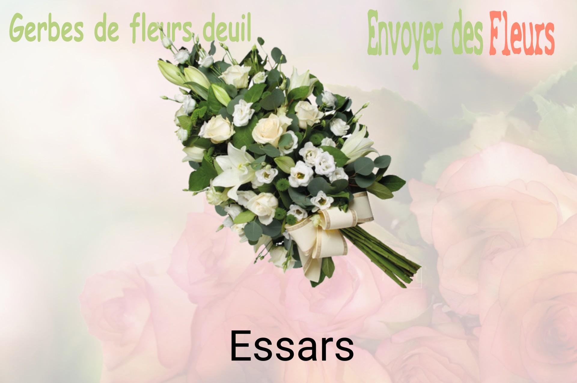 Gerbe de fleurs de deuil livrée à Essars